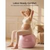 image:imageMomcozy BirthEase Maternity Ball Set Birthing Ball with App FullJourney Courses BPAFree PVC amp Anti Burst Exercise Yoga Ball for Maternity Labor Physio RecoveryDusty Rose