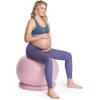 image:imageMomcozy BirthEase Maternity Ball Set Birthing Ball with App FullJourney Courses BPAFree PVC amp Anti Burst Exercise Yoga Ball for Maternity Labor Physio RecoveryDusty Rose