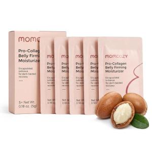 image:imageMomcozy Stretch Mark Cream for Pregnancy amp Postpartum ProCollagen Belly Firming Moisturizer FacialGrade Peptides amp OilinCream 529 oz 150g09 Ounce 5 x 018 Ounce  5Day Trial Pack