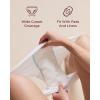 image:imageMomcozy 7 Pcs 100 Cotton Postpartum Underwear for Women Breathable MidHigh Waist Disposable Underwear with Wide GussetWhite