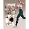 image:imageMomcozy Compression Socks for Women 2030mmHg Athletic Support Socks for Running Travel Flying Yoga amp Workouts 2 PairsBlackBlack