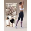 image:imageMomcozy Compression Socks for Women 2030mmHg Athletic Support Socks for Running Travel Flying Yoga amp Workouts 2 PairsPurpleWhite