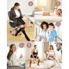image:imageMomcozy Compression Socks for Women Wide Calf 1520mmHg Knee High Support Socks for Pregnancy Nurses Flying TravelBlackWhite