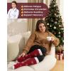 image:imageMomcozy Compression Socks for Women Wide Calf 1520mmHg Knee High Support Socks for Pregnancy Nurses Flying TravelSnowflakesGingerbread