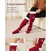 image:imageMomcozy Compression Socks for Women Wide Calf 1520mmHg Knee High Support Socks for Pregnancy Nurses Flying TravelSnowflakesGingerbread