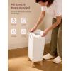 image:imageMomcozy Diaper Pail with Patented TripleSeal Odor Control Wide Opening Ergonomic Height Large Capacity with Viewing Window Childproof Lock Fits Standard Trash BagsRegular