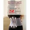 image:imageMomcozy Ergowrap Abdominal Binder Postpartum Post Surgery Belly Binder with 3D Lifting amp Back Support 9 Tummy Tuck Compression Garment9  Gray