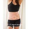 image:imageMomcozy Ergowrap Abdominal Binder Postpartum Post Surgery Belly Binder with 3D Lifting amp Back Support 9 Tummy Tuck Compression Garment9  Oyster Pink