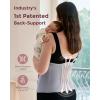 image:imageMomcozy Ergowrap Abdominal Binder Postpartum Post Surgery Belly Binder with 3D Lifting amp Back Support 9 Tummy Tuck Compression GarmentStandard  Gray