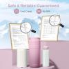image:imageMomcozy Portable Breast Milk Cooler for Travel 24H IceFree Cooling Breastmilk Storage Bottles Container 12oz Leak Proof Outdoor Small Freezer Baby Breastfeeding Essential for New Moms Pink