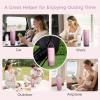image:imageMomcozy Portable Breast Milk Cooler for Travel 24H IceFree Cooling Breastmilk Storage Bottles Container 12oz Leak Proof Outdoor Small Freezer Baby Breastfeeding Essential for New Moms Pink
