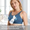 image:imageMomcozy Pumping Bra Hands Free Pumping and Nursing Bra in One Holding Breast Pump for Spectra Lansinoh Medela Blackgrey2pk SmallBlack blue2pk