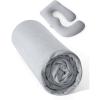 image:imageMomcozy Cooling Cover for Pregnancy Pillows UShaped Full Body Maternity Pillow for Side Sleepers 57 Inch  Support for Back Hip Belly Legs for Pregnant Women Pillowcase Only