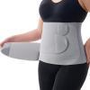image:imageMomcozy Ergowrap Abdominal Binder Postpartum Post Surgery Belly Binder with 3D Lifting amp Back Support 9 Tummy Tuck Compression GarmentStandard  Gray