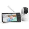 image:imageMomcozy Upgraded BM03 Baby Monitor 55 1080P Full HD Baby Monitor with Camera and Audio No WiFi Safe Fence Motion Detection Night Vision 5800mAh 120hrs Battery VOX 2Way Audio 1640ft Range