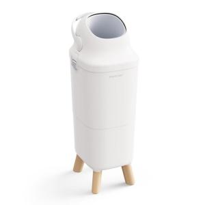 image:imageMomcozy Diaper Pail with Patented TripleSeal Odor Control Wide Opening Ergonomic Height Large Capacity with Viewing Window Childproof Lock Fits Standard Trash BagsRegular