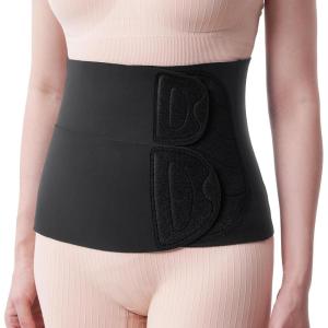 image:imageMomcozy Ergowrap Abdominal Binder Postpartum Post Surgery Belly Binder with 3D Lifting amp Back Support 9 Tummy Tuck Compression Garment9  Black