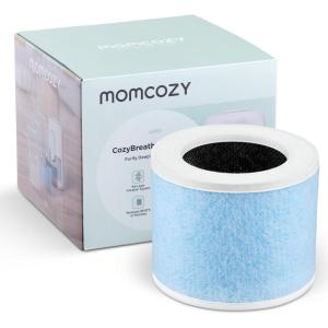 image:imageMomcozy Official Air Purifier Replacement Filter 4Filter System with H13 HEPA amp Carbon Nursery Air Purifier 1 Pack