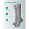 image:imageMomcozy Medical Grade Compression Socks 2030 mmHg FDA Registered Graduated Support Socks for Circulation amp Recovery 2 PairsBlackGray