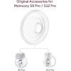 image:imageMomcozy S9 Pro Upgraded Wearable Breast Pump HandsFree Design with Extended Battery Life amp LED Display Double Electric Portable Pump with 2 Modes amp 9 Levels 24mm 2Pack Gray ColorDL 27mm 1Pack