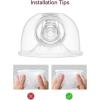 image:imageMomcozy S9 Pro Upgraded Wearable Breast Pump HandsFree Design with Extended Battery Life amp LED Display Double Electric Portable Pump with 2 Modes amp 9 Levels 24mm 2Pack Gray Color24mm Single Seal Full Cup Set1
