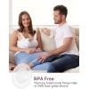 image:imageMomcozy S9 Pro Upgraded Wearable Breast Pump HandsFree Design with Extended Battery Life amp LED Display Double Electric Portable Pump with 2 Modes amp 9 Levels 24mm 2Pack Gray ColorSL 24mm 1Pack