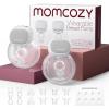image:imageMomcozy S9 Pro Upgraded Wearable Breast Pump HandsFree Design with Extended Battery Life amp LED Display Double Electric Portable Pump with 2 Modes amp 9 Levels 24mm 2Pack Gray Color24mm 2Pack
