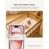 image:imageMomcozy BM04 Smart WiFi Baby Monitor with 2 Cameras 5 1080P Split Screen Video Baby Monitor with Camera and Audio Motion Detection Electric Fence Clear Night Vision 2Way Audio 5000mAh BatteryBM04 with 1 Camera