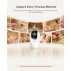 image:imageMomcozy BM04 Smart WiFi Baby Monitor with 2 Cameras 5 1080P Split Screen Video Baby Monitor with Camera and Audio Motion Detection Electric Fence Clear Night Vision 2Way Audio 5000mAh BatteryBM04 Camera Unit