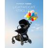 image:imageMomcozy TuckGo Lightweight Travel Stroller One Click Fold for Toddlers 6M3Y 33L Bottom Storage Compact Easier Air Travel Travel Bag Included 3Position Recline UPF 50 Canopy 5Point HarnessNormal