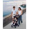 image:imageMomcozy TuckGo Lightweight Travel Stroller One Click Fold for Toddlers 6M3Y 33L Bottom Storage Compact Easier Air Travel Travel Bag Included 3Position Recline UPF 50 Canopy 5Point HarnessNormal