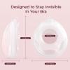 image:imageMomcozy Breast Milk Collector Collection Shell Petal Soft Silicone Flange Milk Collectors for Breastfeeding Slim WaterdropShaped Discreet Comfort with Storage Case 1oz30ml 2PCS