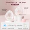 image:imageMomcozy Breast Milk Collector Collection Shell Petal Soft Silicone Flange Milk Collectors for Breastfeeding Slim WaterdropShaped Discreet Comfort with Storage Case 1oz30ml 2PCS