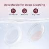 image:imageMomcozy Breast Milk Collector Collection Shell Petal Soft Silicone Flange Milk Collectors for Breastfeeding Slim WaterdropShaped Discreet Comfort with Storage Case 1oz30ml 2PCS