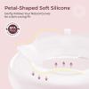 image:imageMomcozy Breast Milk Collector Collection Shell Petal Soft Silicone Flange Milk Collectors for Breastfeeding Slim WaterdropShaped Discreet Comfort with Storage Case 1oz30ml 2PCS