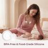image:imageMomcozy Original S12Pro Quick Replacement Accessories Only Compatible with Momcozy S12Pro Quick Breast Pump NOT for S9ProS12Pro Milk Collector1 PackValve  Diaphragm Only for S12ProQuick