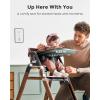 image:imageMomcozy High Chair 5in1 Convertible Wooden High Chair with FoodGrade Tray Baby Set with Removable Harness and Toddler Tower Highchair for 6 Months to 308 lb Adjustable amp Ergonomic WalnutWalnut