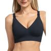 image:imageMomcozy CoolFit Nursing Bras for Breastfeeding Ultra Stretch Seamless Jelly Strip Maternity Bra Cooling WirelessBlack New Cup