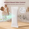 image:imageMomcozy Diaper Pail Deodorizer Refills 4 Packs MineralBased Odor Control Bags FragranceFree Odor Absorber Packs Diaper Pail Trash Bins Shoe Cabinets Gym Bags amp Cat Litter Boxes
