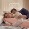 image:imageMomcozy Pregnancy Pillows for Side Sleeping J Shaped Maternity Body Pillow for Pregnancy Soft Pregnancy Pillow with Cotton Cover for Head Neck Belly Support GrayUpgradepink