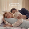 image:imageMomcozy Pregnancy Pillows for Side Sleeping J Shaped Maternity Body Pillow for Pregnancy Soft Pregnancy Pillow with Cotton Cover for Head Neck Belly Support GrayUpgradegray