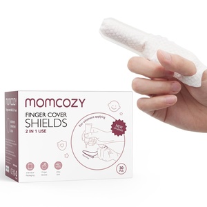 image:imageMomcozy Baby Diaper Cream Applicator Kit  Spatula Finger Wipes amp Waterproof Sleeve