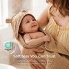 image:imageMomcozy Baby Towels 6Layer 100 Cotton Muslin Hooded Baby Towel Set for Newborn Infant amp Toddler Soft Absorbent Baby Bath Essentials Large 32 x 32 InchBrown  Khaki