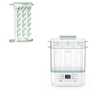 image:imageMomcozy 8in1 Bottle Sterilizer and Dryer amp Momcozy DIY Larger Bottle Drying Rack
