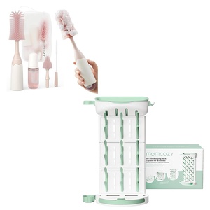 image:imageMomcozy DIY Larger Bottle Drying Rack for 18 Bottles Bottle Brush Kit