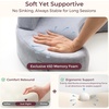 image:imageMomcozy Innovative Safety Guard Nursing Pillow  Firm amp Springy Memory Foam  Stable Ergonomic Support amp Comfort  Wider Breastfeeding Cushion Adjustable Removable Cover GreenCozyprogrey With Lumbar Support