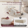 image:imageMomcozy Innovative Safety Guard Nursing Pillow  Firm amp Springy Memory Foam  Stable Ergonomic Support amp Comfort  Wider Breastfeeding Cushion Adjustable Removable Cover GreenStarry Night