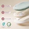 image:imageMomcozy Baby Lounger Infant Support Cushion with Soft Breathable Natural Cotton Cover Great for Newborns Portable amp Machine Washable Mint GreenGreen