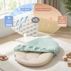 image:imageMomcozy Baby Lounger Infant Support Cushion with Soft Breathable Natural Cotton Cover Great for Newborns Portable amp Machine Washable Mint GreenGreen