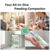 image:imageMomcozy Natural Baby Bottle 12oz NarrowNeck Breast Milk Container Breastmilk Storage Bottle for Fridge amp Momcozy Breast Milk Cooler BPA Free Milk Collection Bottles Breastfeeding Essential 2PCS